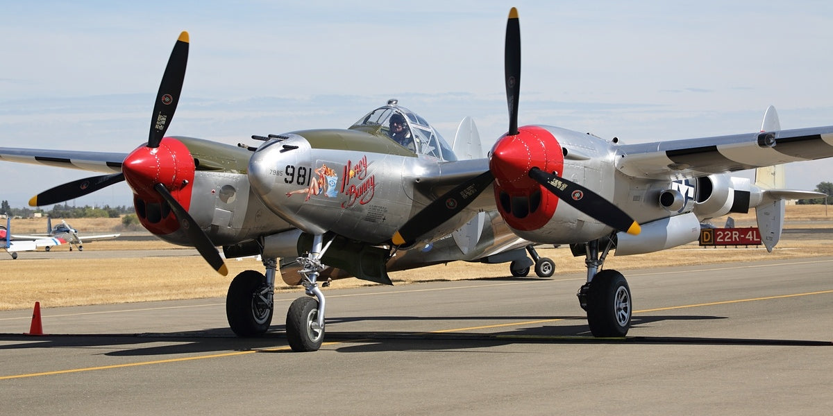 Number 27 of 100 in 100, The Lockheed P-38 Lightning ️⚡ — Essco Aircraft