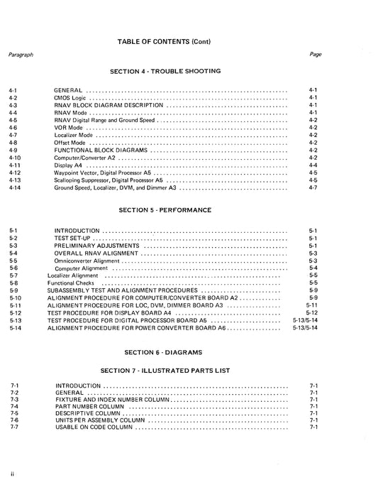 Cessna 800 SER RNAV RN-878A 1976 Maintenance & Parts Manual (D4572-13)