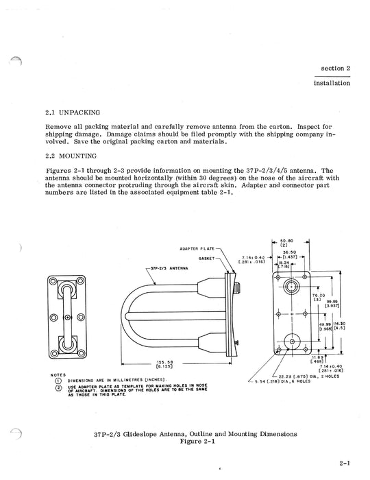 Collins General Aviation Antennas 1978 Instruction Book (523-0769091-00111A)