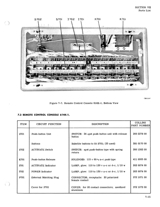 Collins Selective Calling System 1959 Instruction Book (520-5520000-202)