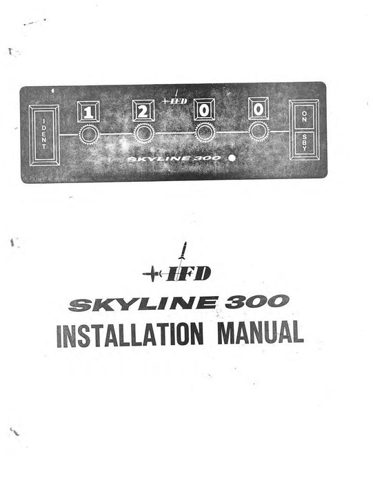 IFD Skyline 300 Installation Manual (IF300-IN-C)