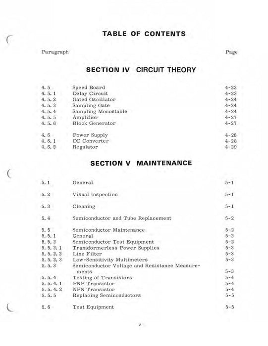 King KN-60B, C DME 1967 Maintenance/Installation Manual (006-5008-03)