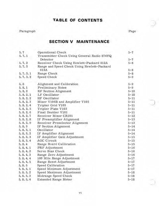 King KN-60B, C DME 1967 Maintenance/Installation Manual (006-5008-03)