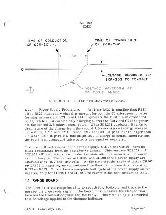 King KN-60B, C DME 1967 Maintenance/Installation Manual (006-5008-03)