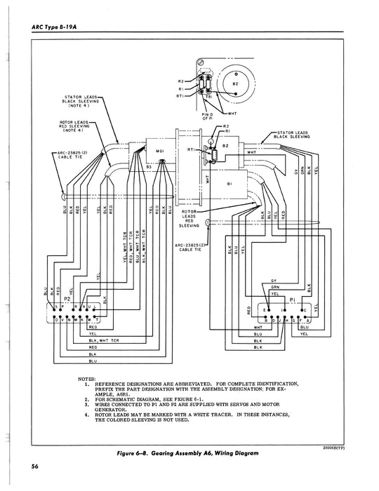 Aircraft Radio Corporation ARC B-19A RMI Converter 1961 Instruction Book (ARCIB-B19A-1)