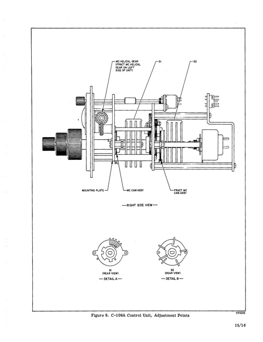 Aircraft Radio Corporation ARC C-109A Control Unit Instruction Book (ARC109A-IN-C)