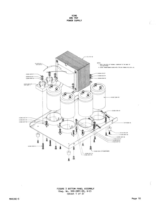 King KMC 95P Power Supply Installation-Maintenance Manual (006-5524-00)