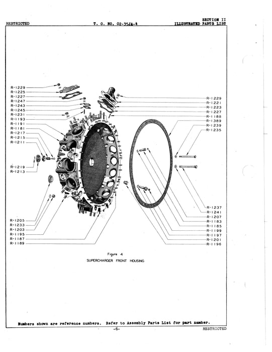 Wright Aeronautical R3350-13 and -21 Illustrated Parts Catalog (02-35JA-4)