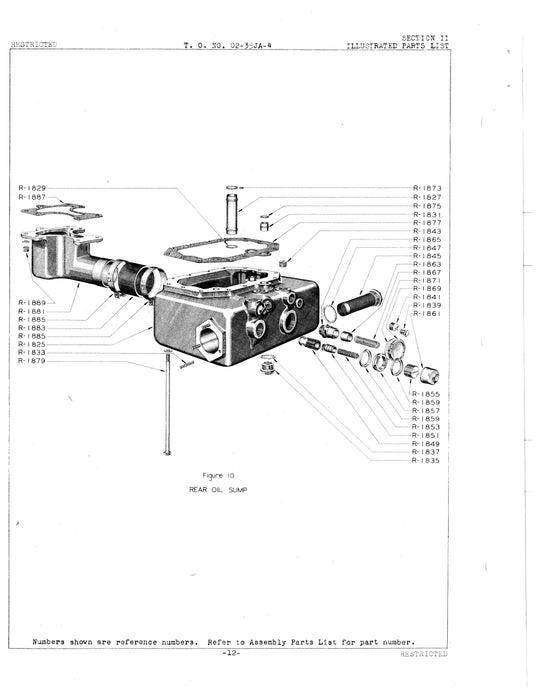 Wright Aeronautical R3350-13 and -21 Illustrated Parts Catalog (02-35JA-4)