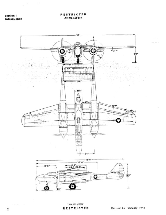 Northrop Aircraft Inc. P-61A,B 1944 Illustrated Parts Catalog (01-15FB-4)