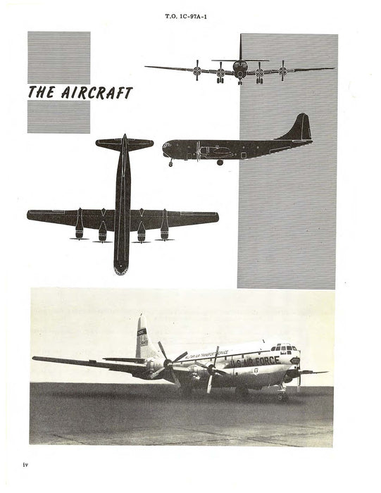 Boeing C-97A and C-97C Flight Manual (1C-97A-1)