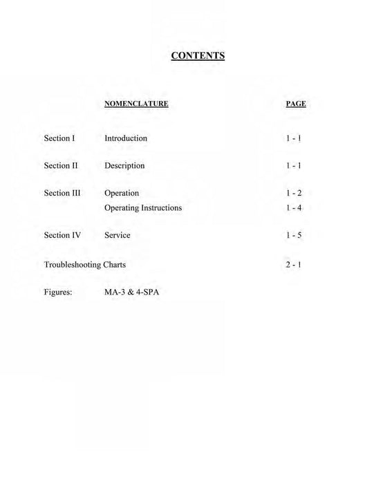 Marvel-Schebler/Precision MA3A, MA3PA,MA3SPA,MA4SPA 1993 Service Manual & Troubleshooting (FSM-OH1)