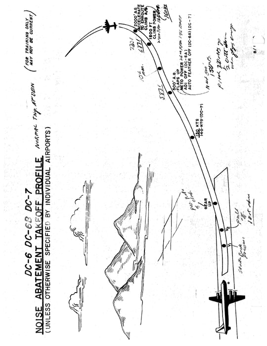 Douglas DC-6/7 Basic Flight Officer Program