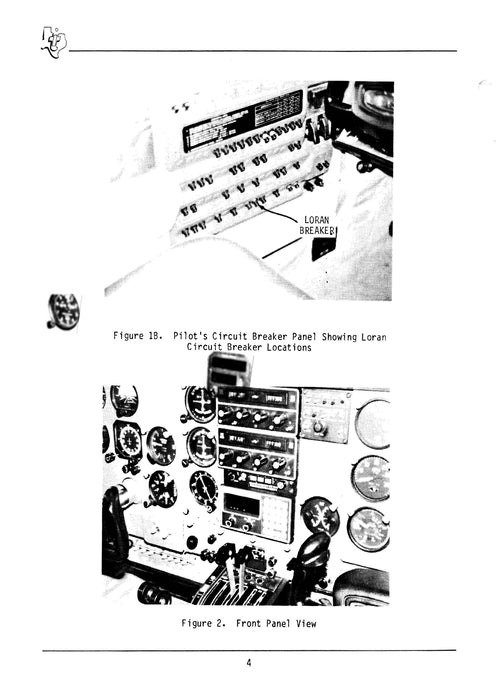 Texas Instruments TI 9100 Loran C Navigation System Installation Data for Cessna 310 Series