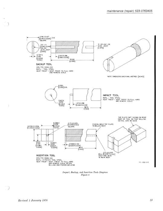 Collins Repair (Maintenance) Instructions for Planar Assemblies and Cables 523-0763405-003G18