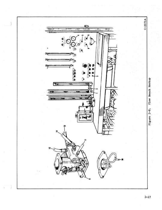 Bendix Model RSA-5AB1 Fuel Injector Overhaul Manual with Illustrated Parts Form 15-419B