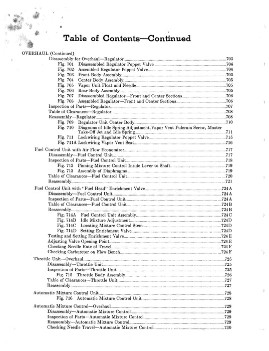 Bendix Stromberg Injector Carburetor PT-13 Description and Instructions Form No. 10-262A