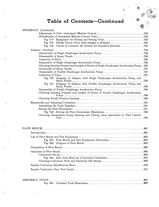 Bendix Stromberg Injector Carburetor PT-13 Description and Instructions Form No. 10-262A