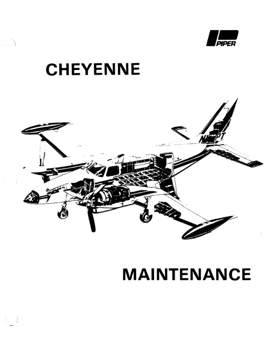 Piper Cheyenne PA-31T Maintenance Training Manual