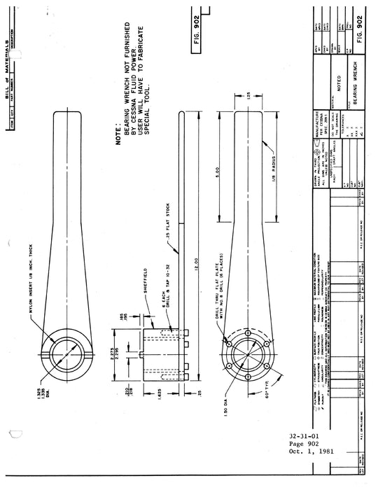 Cessna Aircraft Cylinder Model 57213-LAA, -LAB, &-LAC Service Instructions