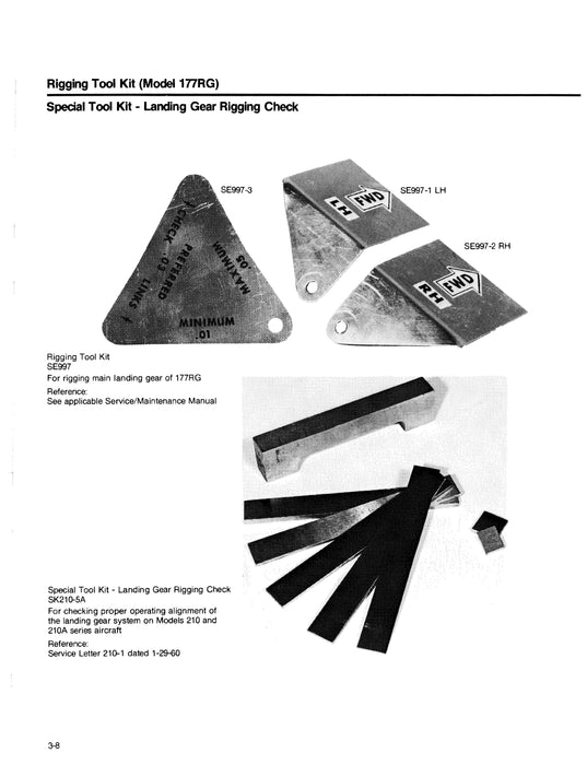 Cessna Piston Aircraft Special Tool Catalog