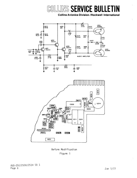 Collins Micro Line Installation Instruction Manual 523-0768761-00111A