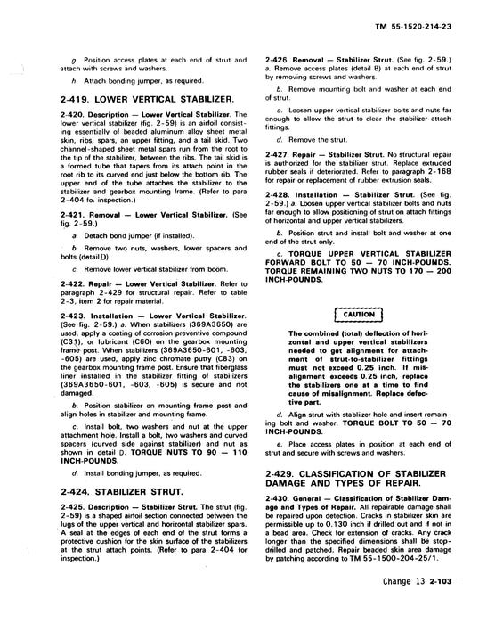 Hughes Helicopter OH-6A Aviation Unit and Intermediate Maintenance Manual TM 55-1520-214-23