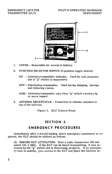 Cessna 210L Centurion 1976 Pilot's Operating Handbook