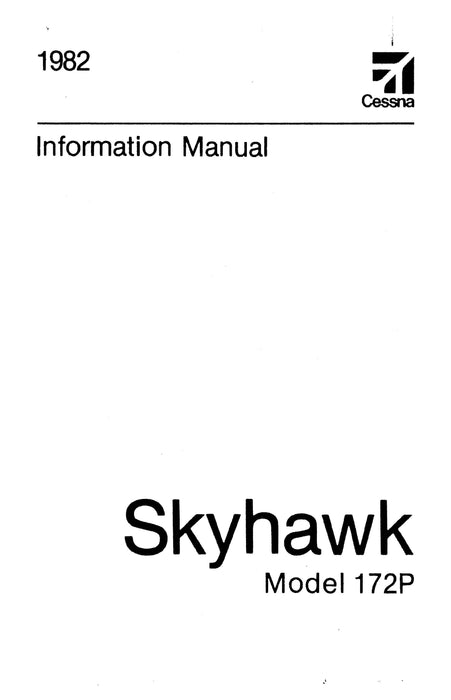 Cessna 172P Skyhawk 1982 Information Manual D1212-13