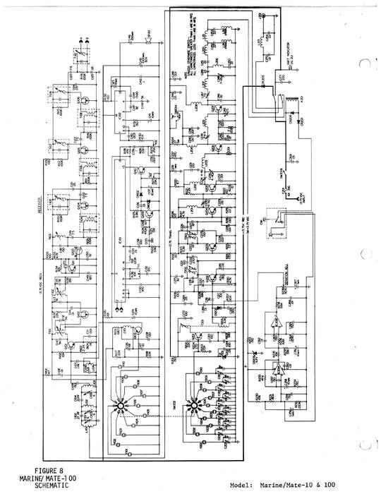 Geneve Marine/Mate-10A & 100 VHF FM Communications Transceiver Maintenance Manual