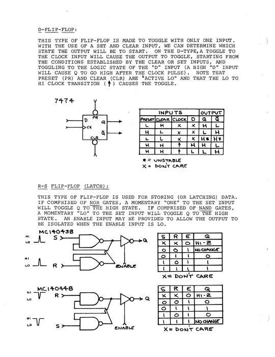 King Basic Logic Review Training Manual 690-0002-00