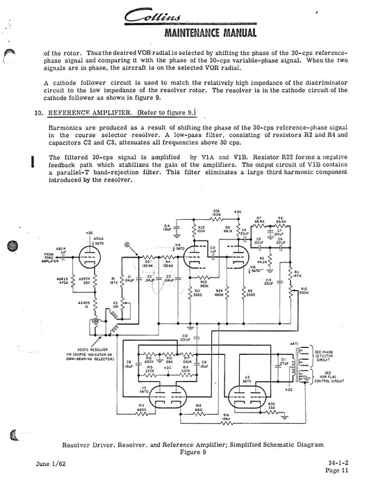 Collins 344A-1 Instrumentation Unit Maintenance Manual (520-5732-004)