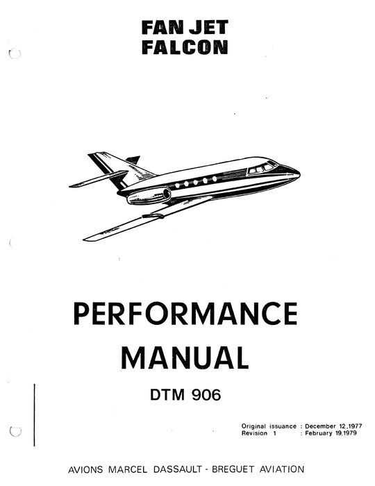 Fan Jet Falcon, D, E, F Series Performance Manual DTM 906