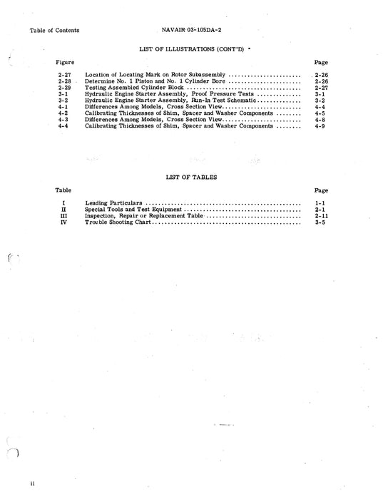 Vickers Hydraulic Engine Starter Assembly EA-1430-084-2A, B, C Overhaul Instructions 03-105DA-2