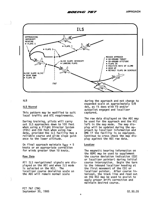 Boeing 767 Flight Crew Training Manual  FCT 767 (TM)