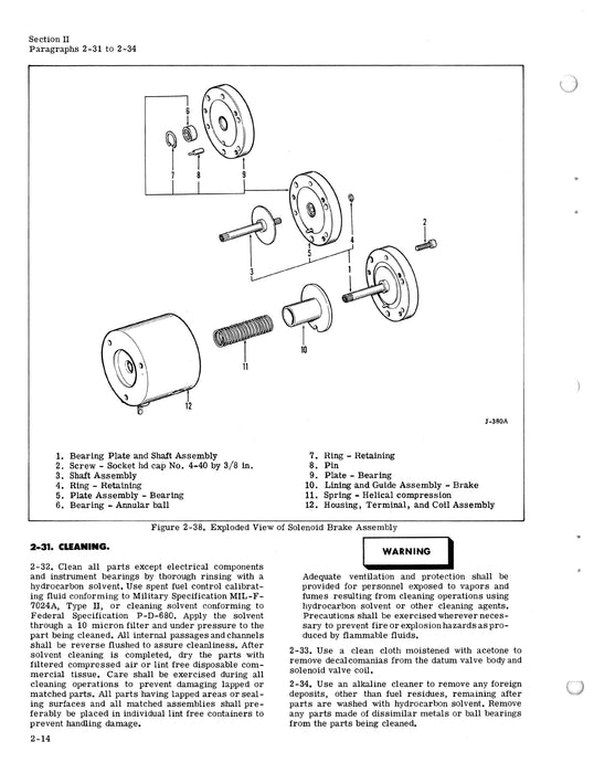 Bendix Temperature Datum Valve Model PB-A3 Overhaul Manual Form # 15-247A