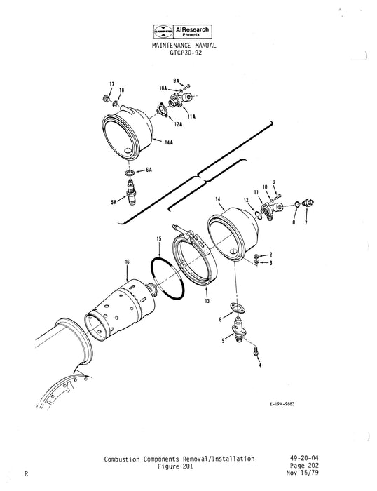 Garrett GTCP30-90, -92C Maintenance Manual 49-20-25