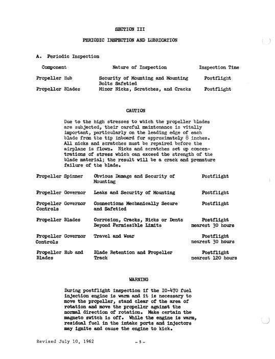 Flottorp F12A-3, -4, -5 Propeller Maintenance Manual