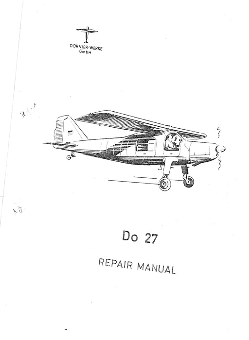 German Do 27 Repair Manual