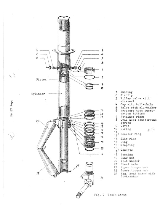 German Do 27 Repair Manual