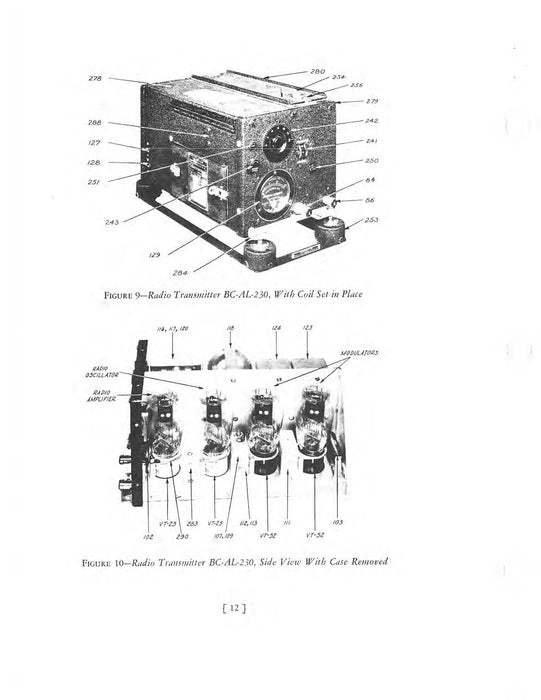 Radio Set SCR-AL-183, -283 Handbook of Instructions TO 08-10-36