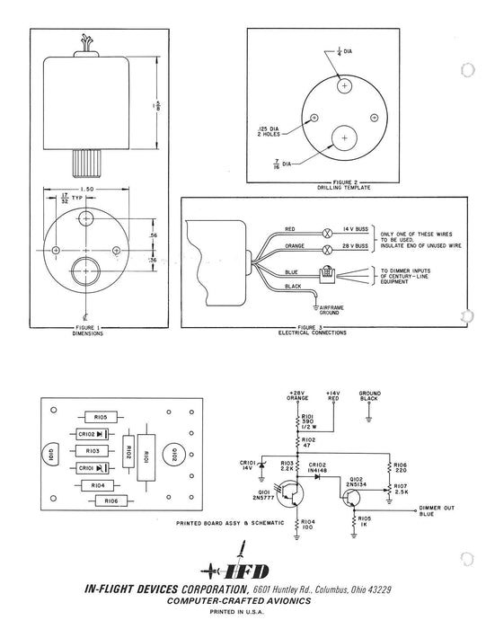 IFD Century Autodim Installation Manual