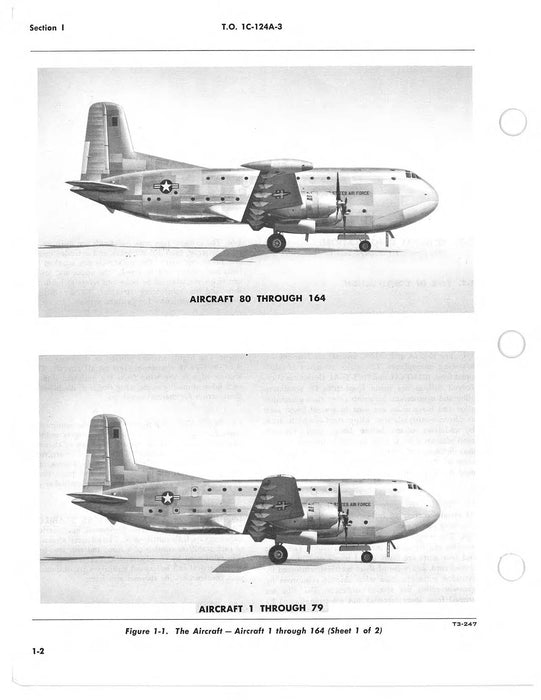 McDonnell Douglas C-124A And C-124C Structural Repair Instructions (1C-124A-2-3)