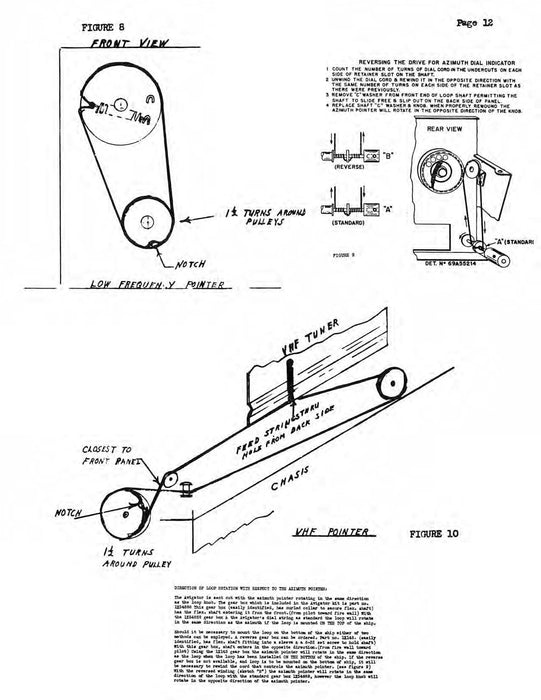 Avigators AT-99-45A,45 & AT-91-47 1954 Maintenance Instructions (AYAT9945A-54-MC)