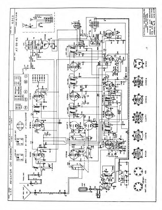 Avigators AT-99-45A,45 & AT-91-47 1954 Maintenance Instructions (AYAT9945A-54-MC)