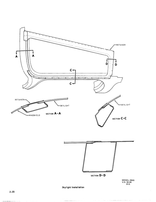 Bell Helicopter 206B 1978 Maintenance & Overhaul Manual