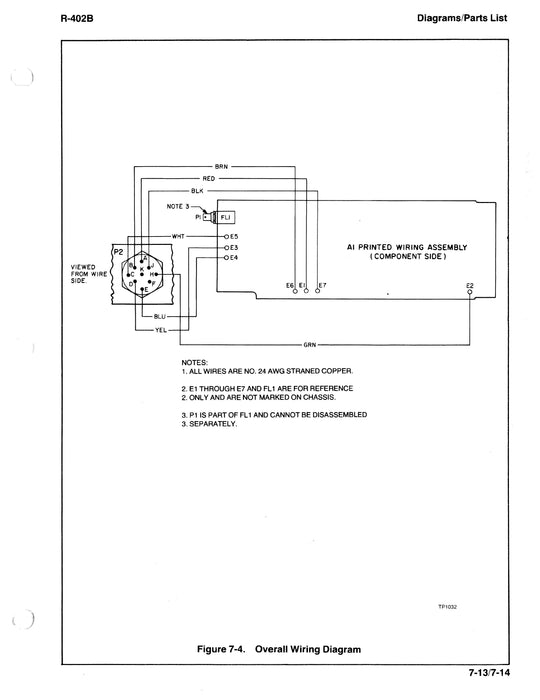 Cessna 400 Marker Beacon R-402B Maintenance & Parts Manual 7010437