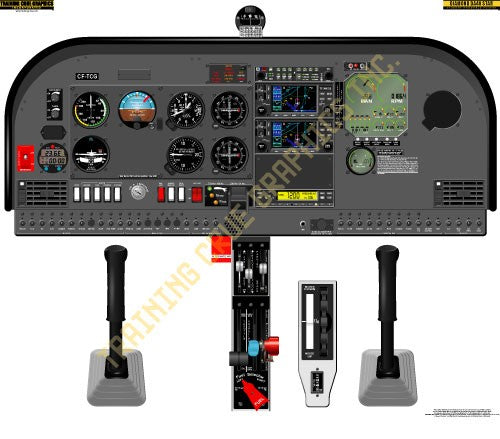 Aviation Training Graphics Diamond DA40-180 Diamond Star Handheld Cock ...