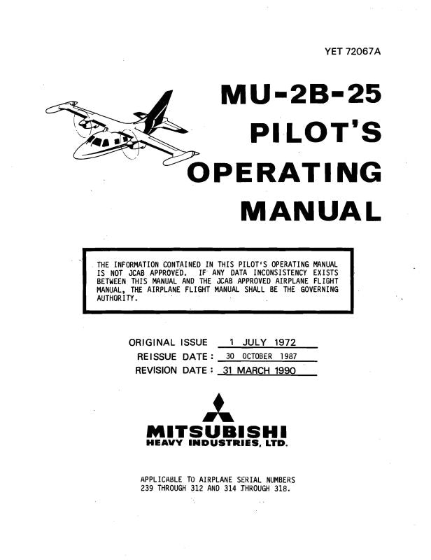 Документация и мануалы Mitsubishi Heavy Industries