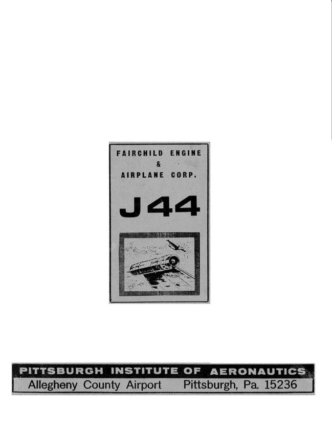 Fairchild J44 Maintenance Manual — Essco Aircraft